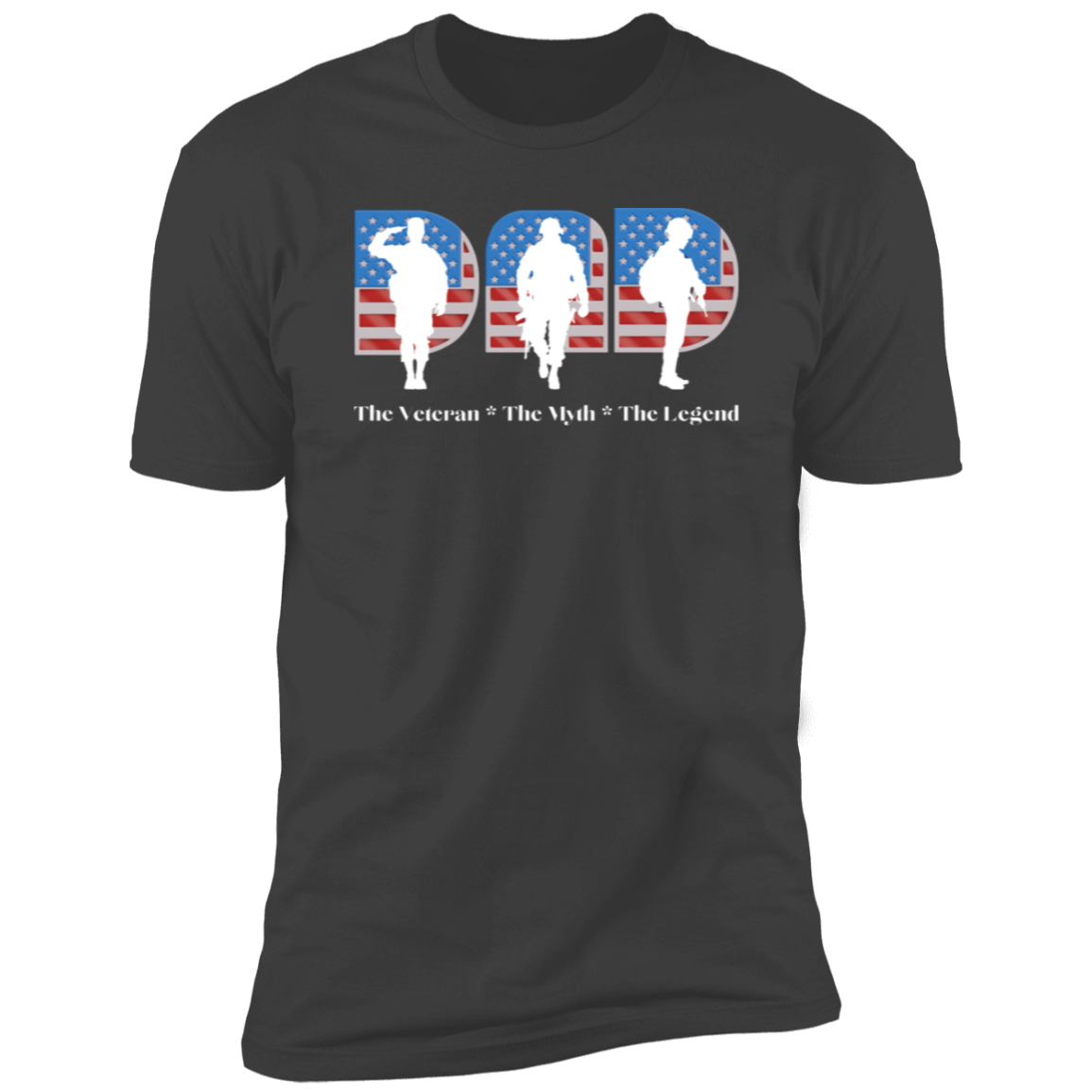 Military Dad Shirt-The Legend