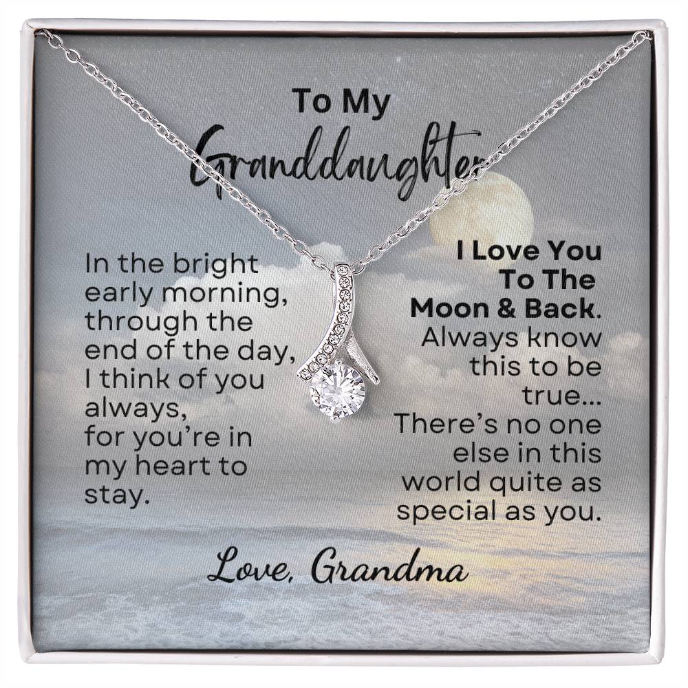 To My Granddaughter | To The Moon & Back (alluring beauty)