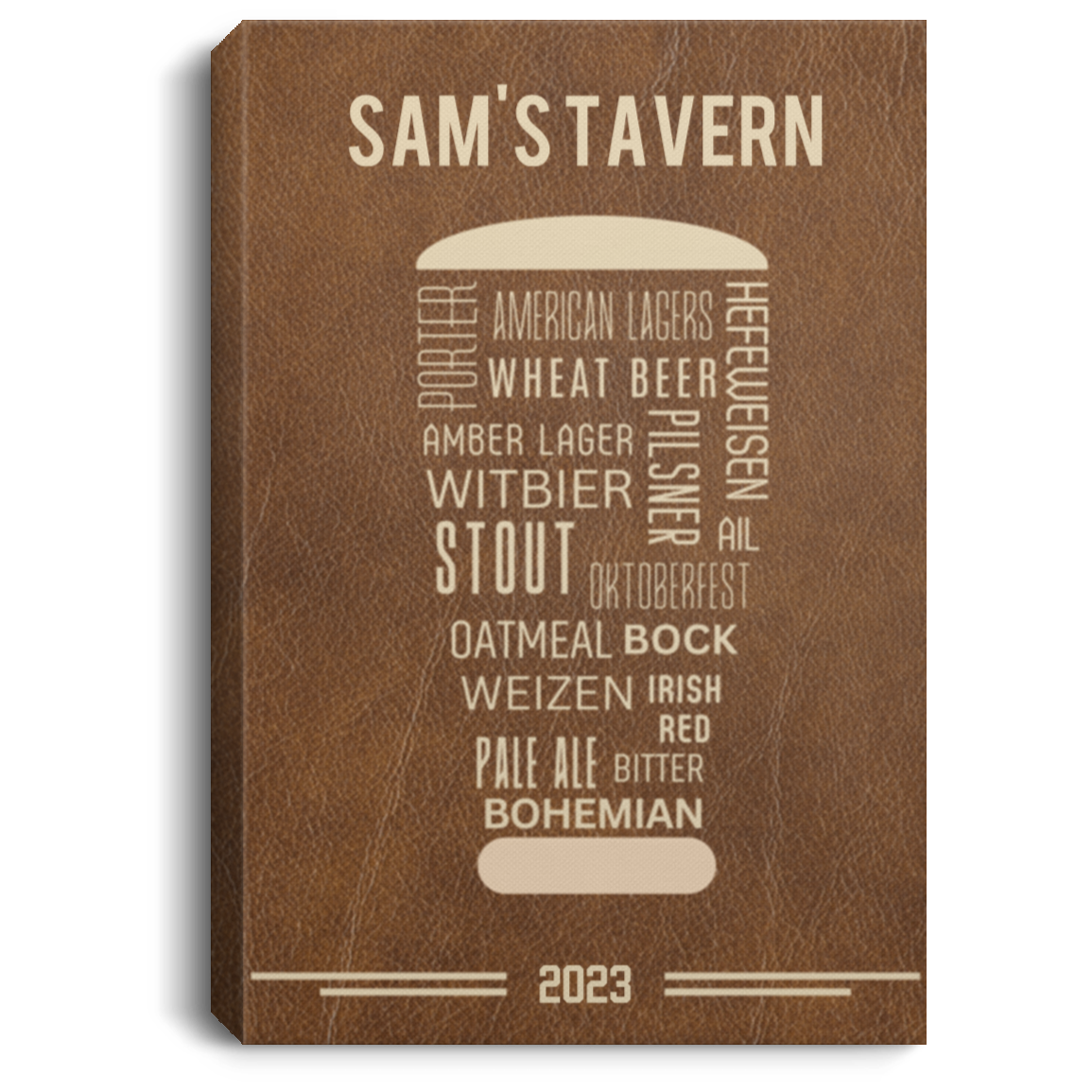 Personalized Tavern/Bar Sign